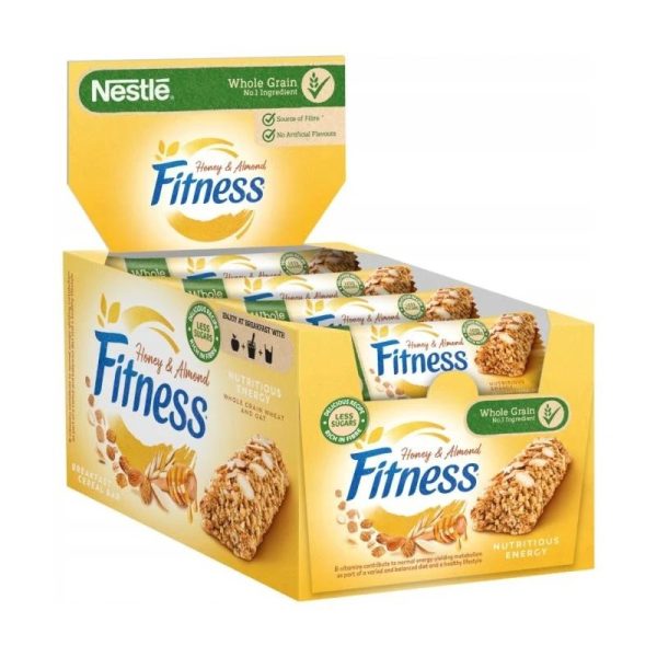 غلات بار رژیمی فیتنس طعم عسل 16 عددی Fitness(تضمین اصالت کالا)