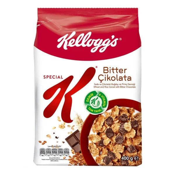 کورن فلکس اسپشیال کی شکلاتی کلاگز 400 گرمی (تضمین اصالت کالا)